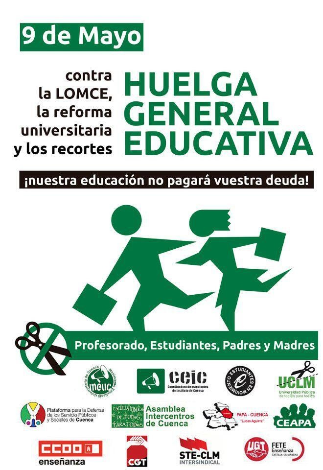 Huelga 9 Mayo