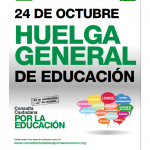 Huelga general educación